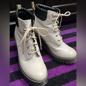 Light Grey Persephone Dr. Martens